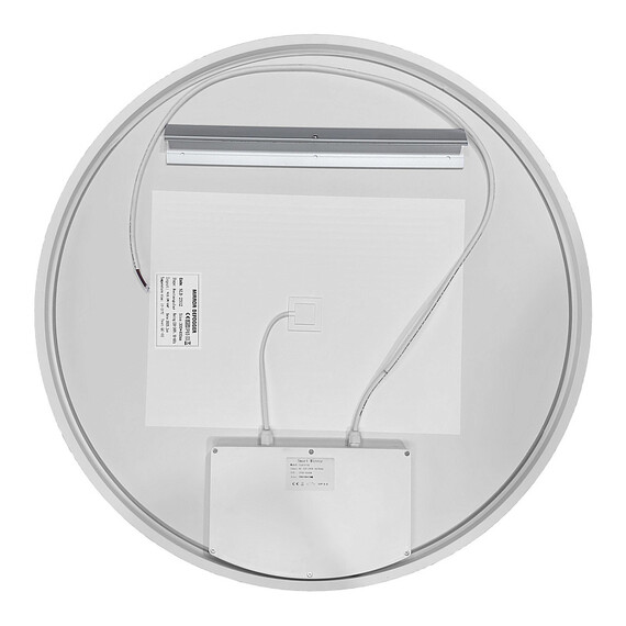 Зеркало Azario Ольга 70 см АZ-LED013525, белый матовый - фото 5