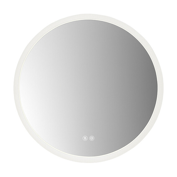 Зеркало Azario Ольга 70 см АZ-LED013525, белый матовый - фото 3