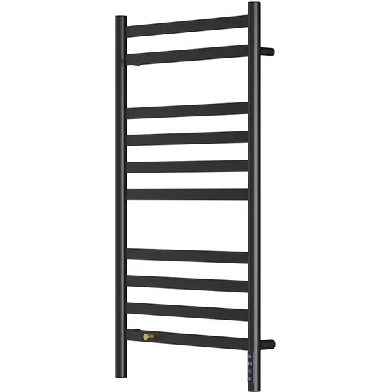 Полотенцесушитель электрический Lemark Сибирь П10 500x1000 мм LM17105BL, чёрный матовый - фото 2