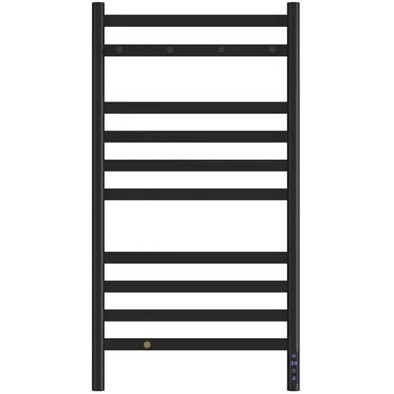 Полотенцесушитель электрический Lemark Сибирь П10 500x1000 мм LM17505BL, чёрный матовый - фото 3