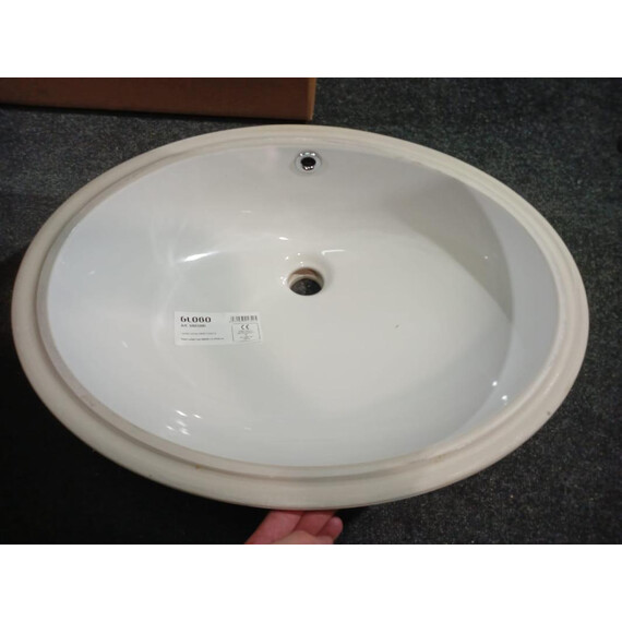 Раковина врезная под столешницу Globo Lavabi d'arredamento 57 см VA018.BI - фото 