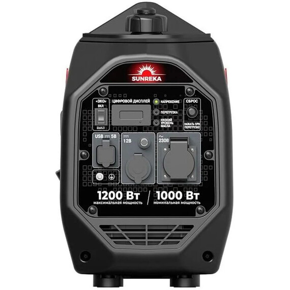 Бензиновый генератор инверторный Sunreka 1/1.2 кВт G1200iS - фото 5