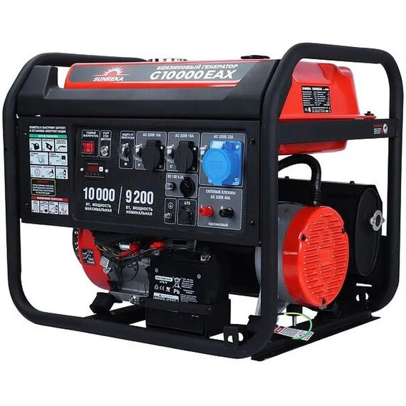 Бензиновый генератор Sunreka 9,2/10 кВт G10000EAX - фото 2