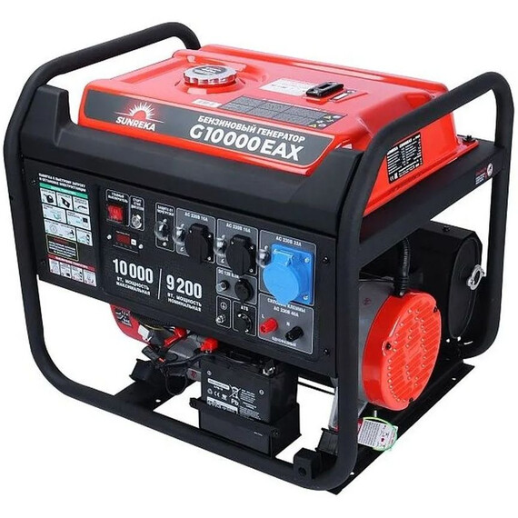 Бензиновый генератор Sunreka 9,2/10 кВт G10000EAX - фото 5