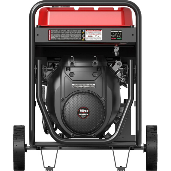 Бензиновый генератор Sunreka 12/14 кВт G14000TFEAX - фото 2