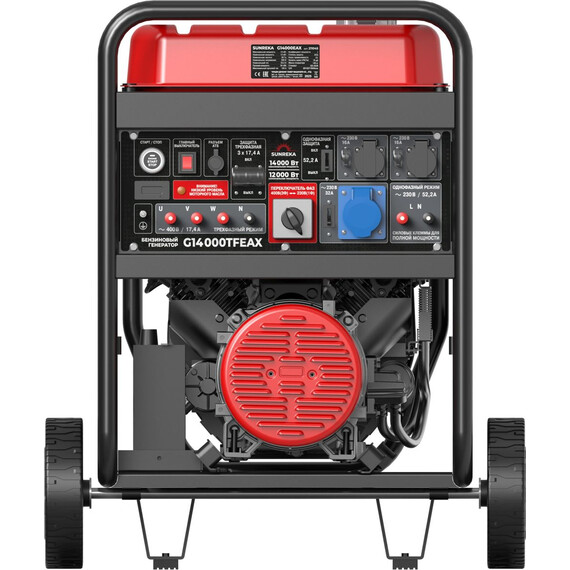 Бензиновый генератор Sunreka 12/14 кВт G14000TFEAX - фото 6