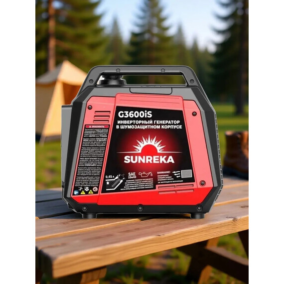 Бензиновый генератор инверторный Sunreka 3/3,6 кВт G3600iS - фото 10