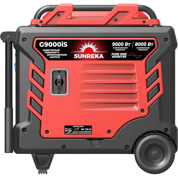 Бензиновый генератор инверторный Sunreka 8/9 кВт G9000iS - фото 2