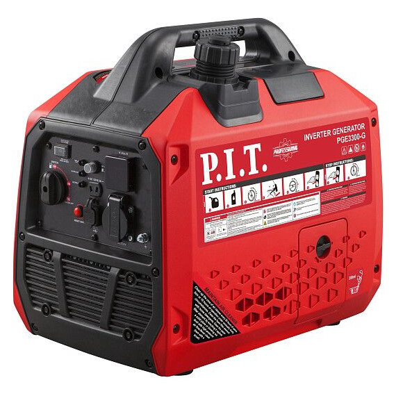Бензиновый генератор инверторный P.I.T. 3/3,3 кВт PGE3300-G - фото 