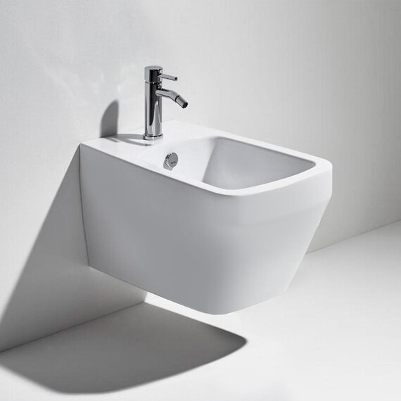 Биде подвесное Simas Baden Baden BB19bi matt*1, белый матовый - фото 