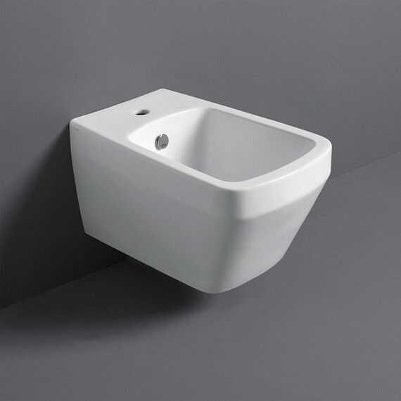 Биде подвесное Simas Baden Baden BB19bi matt*1, белый матовый - фото 4