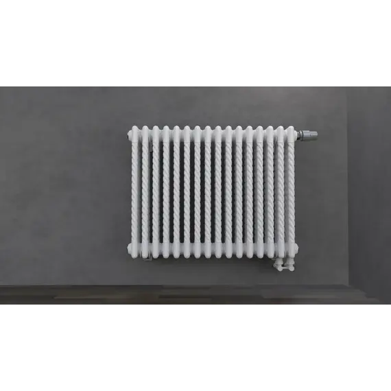 Вертикальный радиатор KZTO 640x1580 мм Batarìa 2 Retro-1500-14 (14 секций) - фото 2
