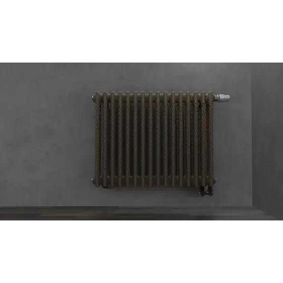 Вертикальный радиатор KZTO 640x1580 мм Batarìa 2 Retro-1500-14 (14 секций) - фото 4