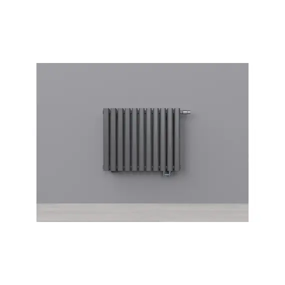 Вертикальный радиатор KZTO 600x1560 мм Ellipse S V 1 1500-10 (10 секций) - фото 9