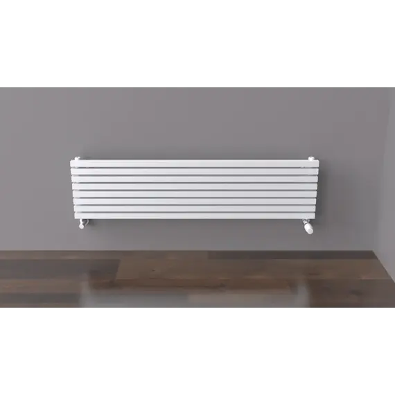 Вертикальный радиатор KZTO 1560x400 мм QUADRUM 30 H 1 1500-10 (10 секций) - фото 2