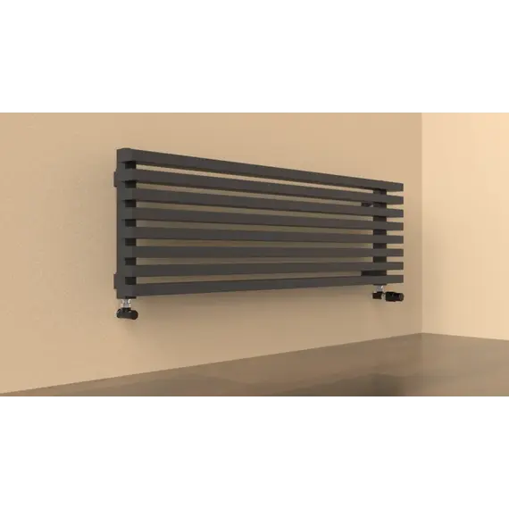 Вертикальный радиатор KZTO 1580x560 мм QUADRUM 50 H 1500-14 (14 секций) - фото 5