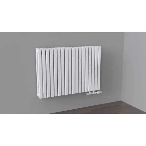 Вертикальный радиатор KZTO 640x1560 мм QUADRUM 30 V 1 1500-16 (16 секций) - фото 