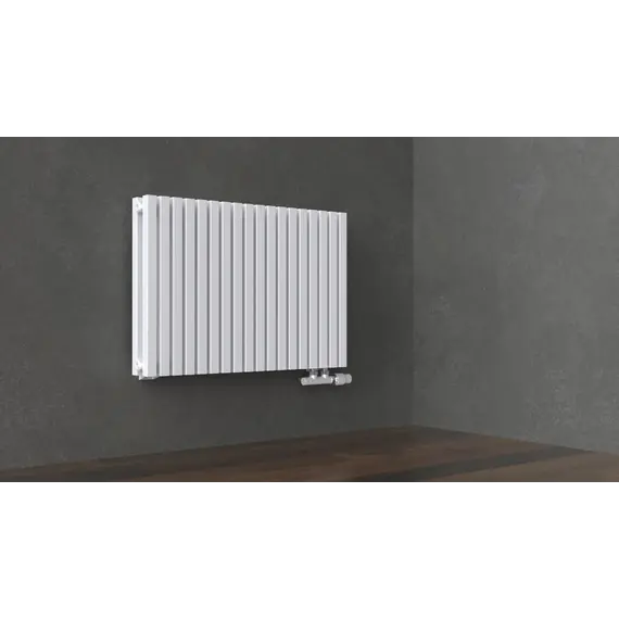 Вертикальный радиатор KZTO 560x1560 мм QUADRUM 30 V 1 1500-14 (14 секций) - фото 12