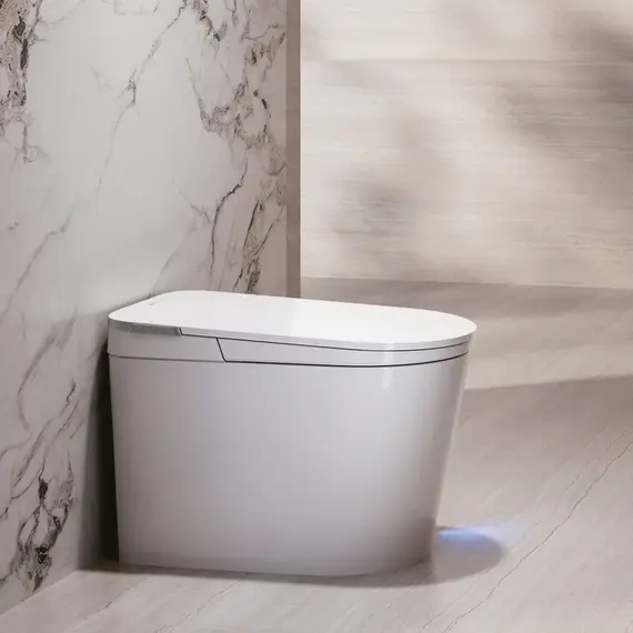 Унитаз приставной безободковый электронный ​Jomoo Smart Lite LARSA TS30 RUQ7250-SA-IDO000 (Система смыва Торнадо) - фото 2