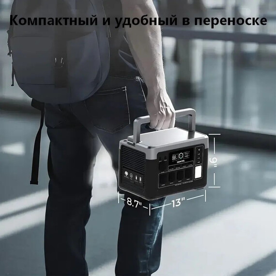 Портативная зарядная станция Oukitel 32000 мАч P1000E PLUS - фото 5
