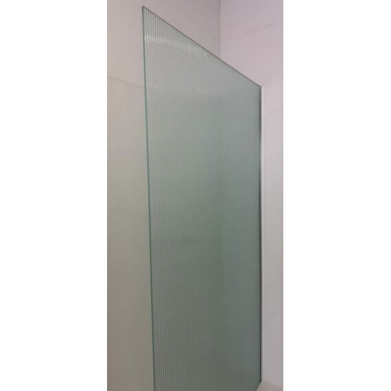 Душевая перегородка Loranto Walk-in 120 см CS-Z02GG-120 (стекло 8 мм) серый матовый/рифленое - фото 2