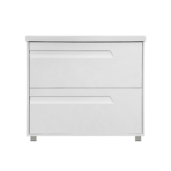 Тумба напольная с раковиной Azario Элегия 90/2Н 90 см CS00106426 (раковина Монте Нео 90) белый матовый - фото 2