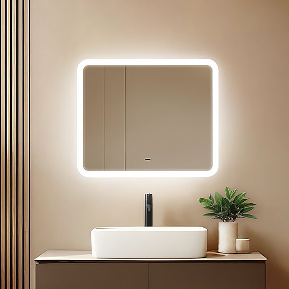 Зеркало Azario Stiv - Lite 60 см LED-00002963 - фото 2