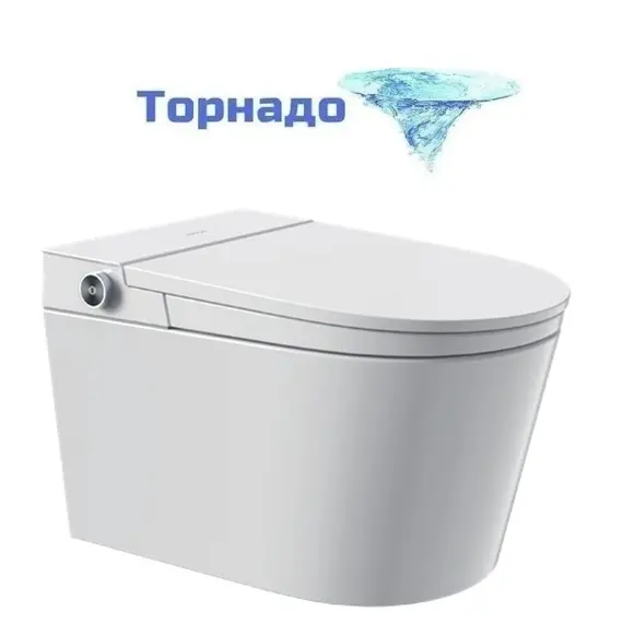Инсталляция с подвесным унитазом комплект: Jomoo RUP751-S8-IDO с подвесным безободковым унитазом RUD5450-S0-IDO (Система смыва Торднадо) - фото 3
