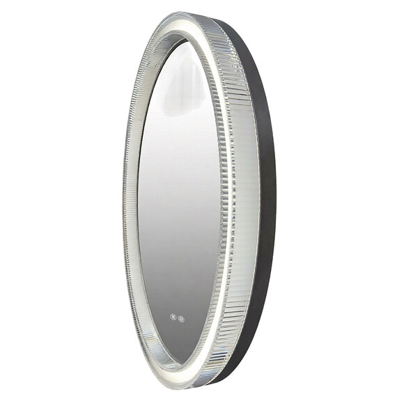 Зеркало Azario Грей 60 см АZ-LED010125, серый матовый - фото 2