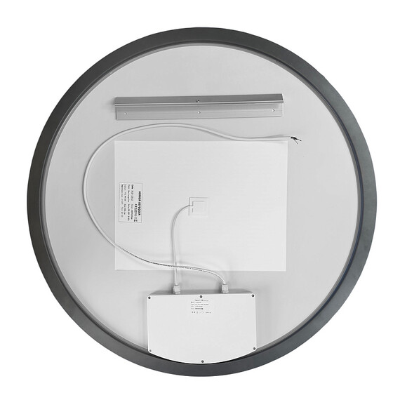 Зеркало Azario Грей 80 см АZ-LED010325, серый матовый - фото 4