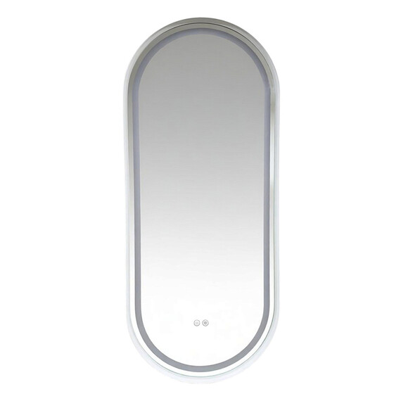 Зеркало Azario Блейк 50 см АZ-LED011725, белый матовый - фото 2