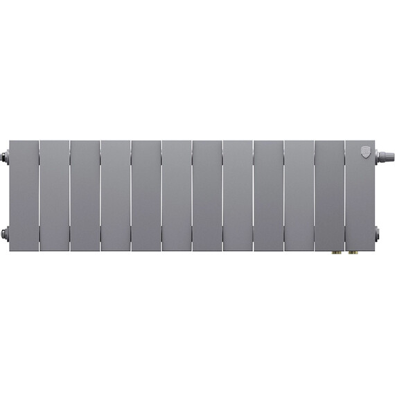 Радиатор Royal Thermo PianoForte 200 VR80 960x280 мм (12 секций) серый - фото 2