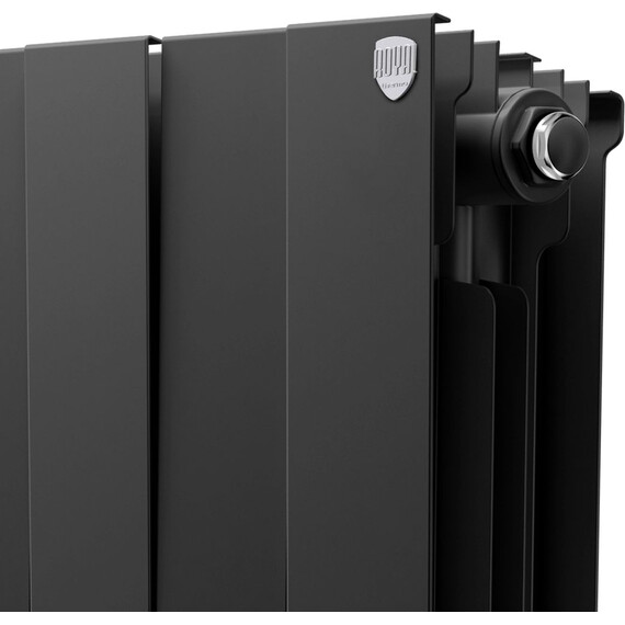 Радиатор Royal Thermo PianoForte 200 VR80 1280x280 мм (16 секций) чёрный - фото 4