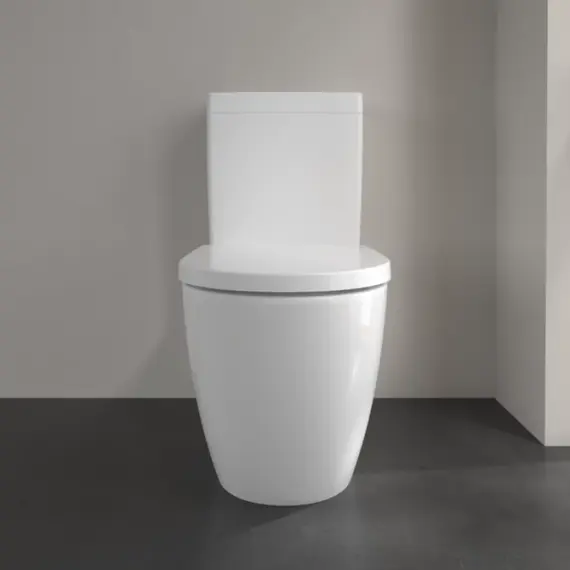 Унитаз-компакт безободковый Villeroy&Boch Subway 3.0 4672T001 (бачок 57061101) - фото 4