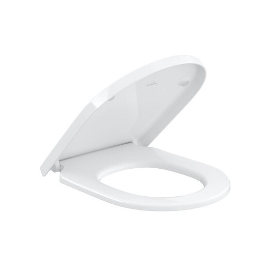 Сиденье с крышкой для унитаза Villeroy & Boch Subway 3.0 8M42S1RW микролифт, белый матовый - фото 2
