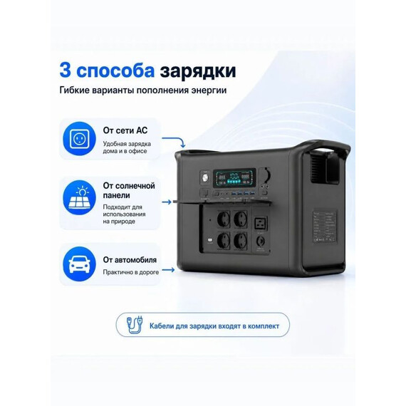 Портативная электростанция Ctolity Apower 2000 640000 мАч - фото 4
