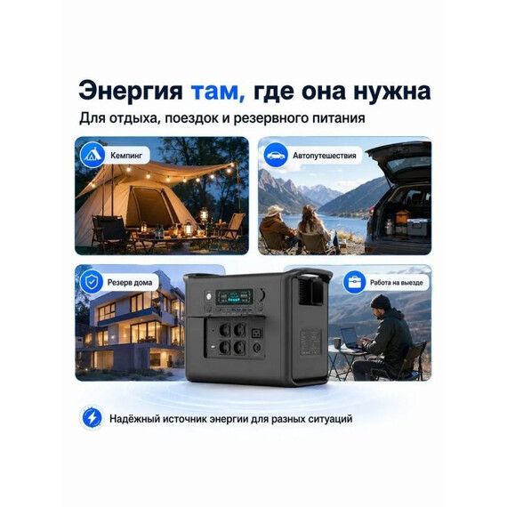 Портативная электростанция Ctolity Apower 2000 640000 мАч - фото 9