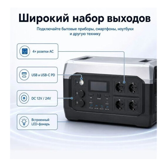 Портативная электростанция Ctolity Xpower 2000 640000 мАч - фото 2