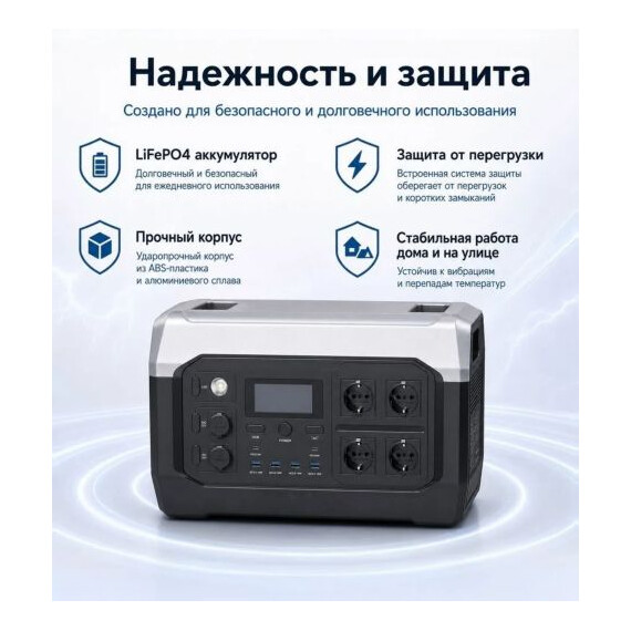 Портативная электростанция Ctolity Xpower 2000 640000 мАч - фото 7