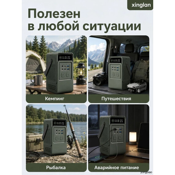 Зарядная станция Ctolity Apower AP200L power bank 60000 мАч - фото 4