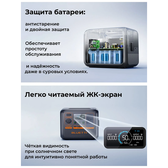 Портативная электростанция Bluetti AC50P 157500 мАч - фото 11