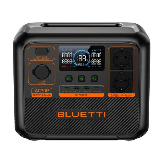 Портативная электростанция Bluetti Premium 80 1000W AC70P - фото 