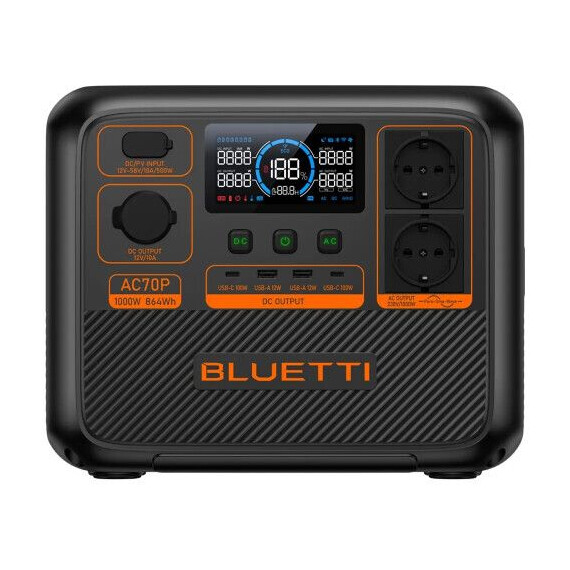 Портативная электростанция Bluetti Premium 80 1000W AC70P - фото 5
