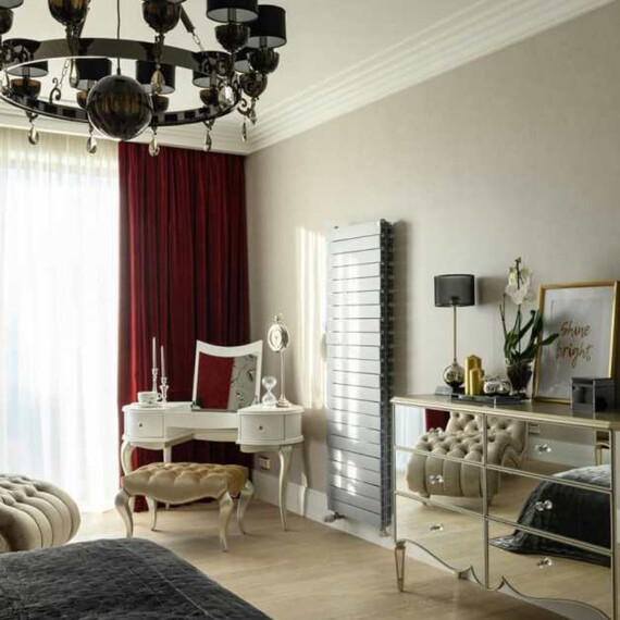 Вертикальный радиатор Royal Thermo PianoForte Tower Silver Satin 590x1440 мм (18 секций) - фото 2