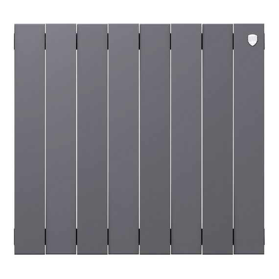 Радиатор Royal Thermo PianoForte 500 Silver Satin 650x590 мм (8 секций) - фото 2
