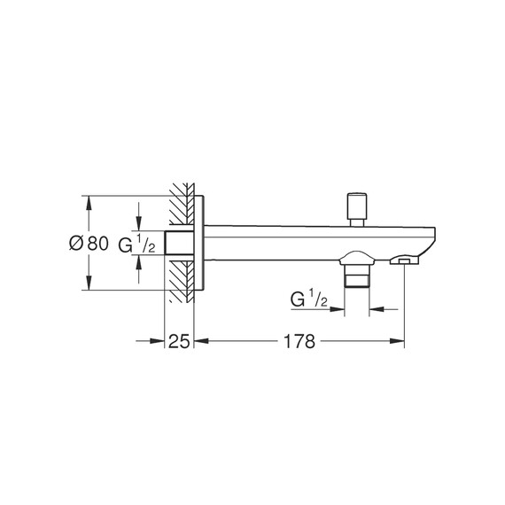 Душевая система для ванны Grohe BauEdge 1000190 - фото 11
