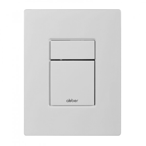 Инсталляция с подвесным унитазом комплект: Abber AC0108 с подвесным унитазом Rechteck AC1201 с крышкой микролифт, кнопка смыва AC0123MW белая матовая - фото 3