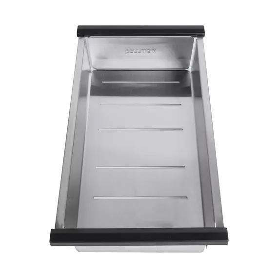 Кухонная мойка Paulmark NEXT-MULTI SINK 58-L UNI 1,2 мм PM785845-L-BS, брашированная сталь - фото 3