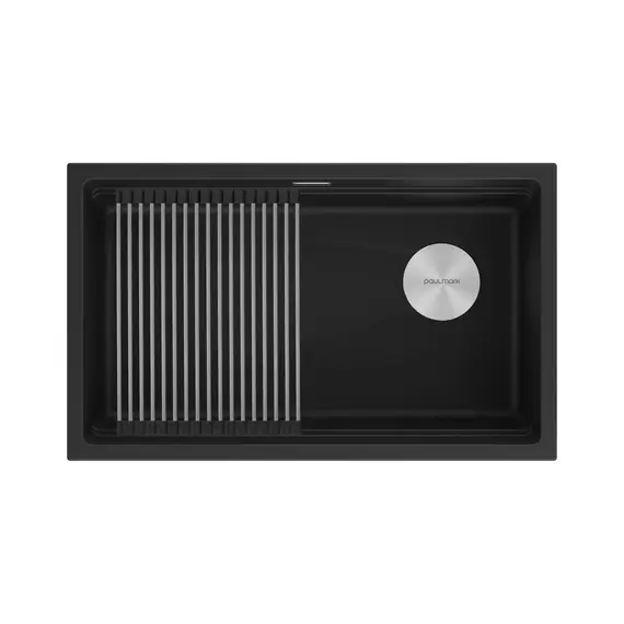 Кухонная мойка Paulmark LUMI-PRO 74 UNI LU-PRO 74-AN, антрацит - фото 