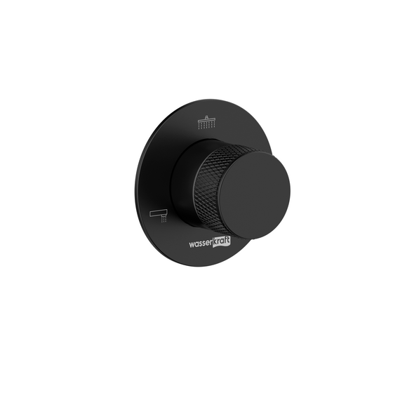 Переключатель потоков WasserKraft Muritz 98DVR3MB, чёрный матовый - фото 